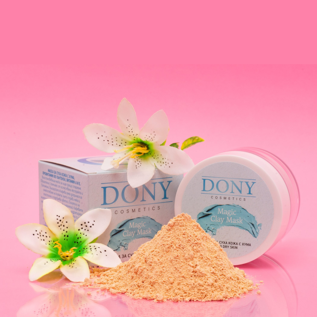 Маска за суха кожа с кафява хума DONY cosmetics