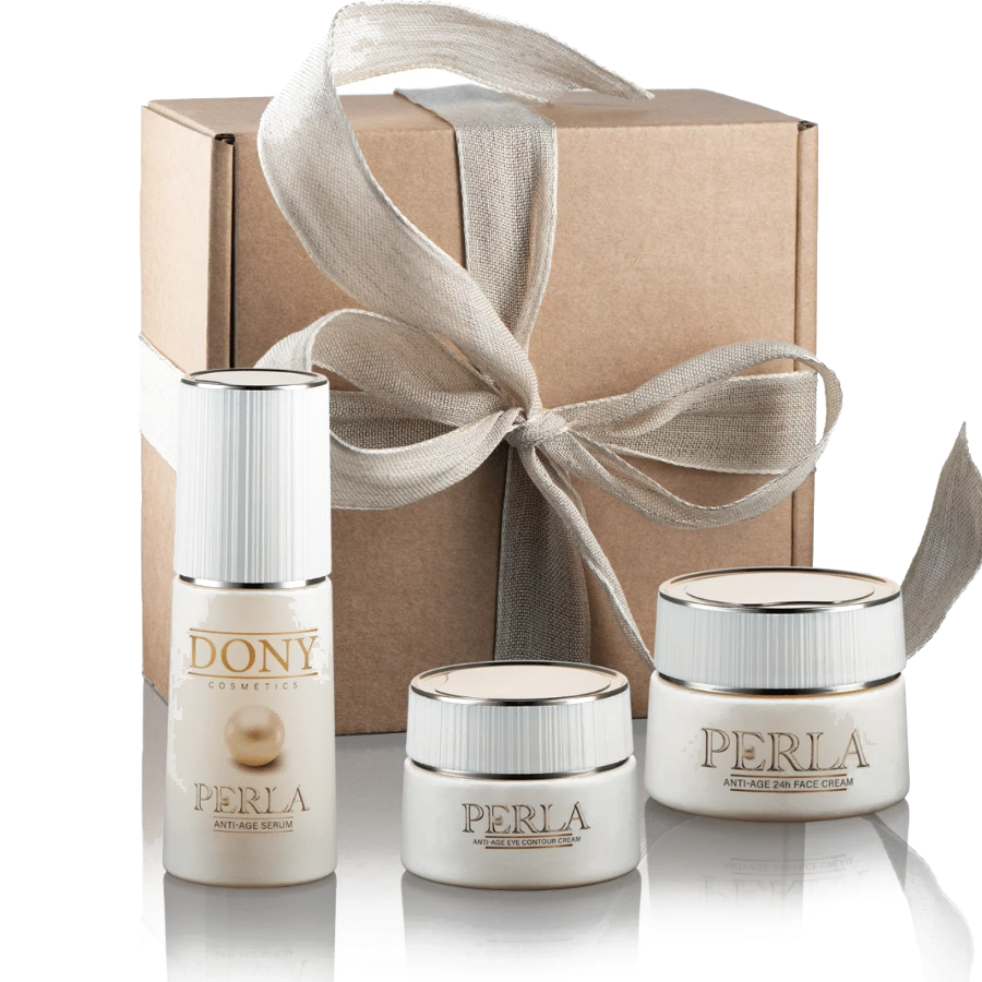 Серия Perla на DONY cosmetics с хидролизиран перлен прах